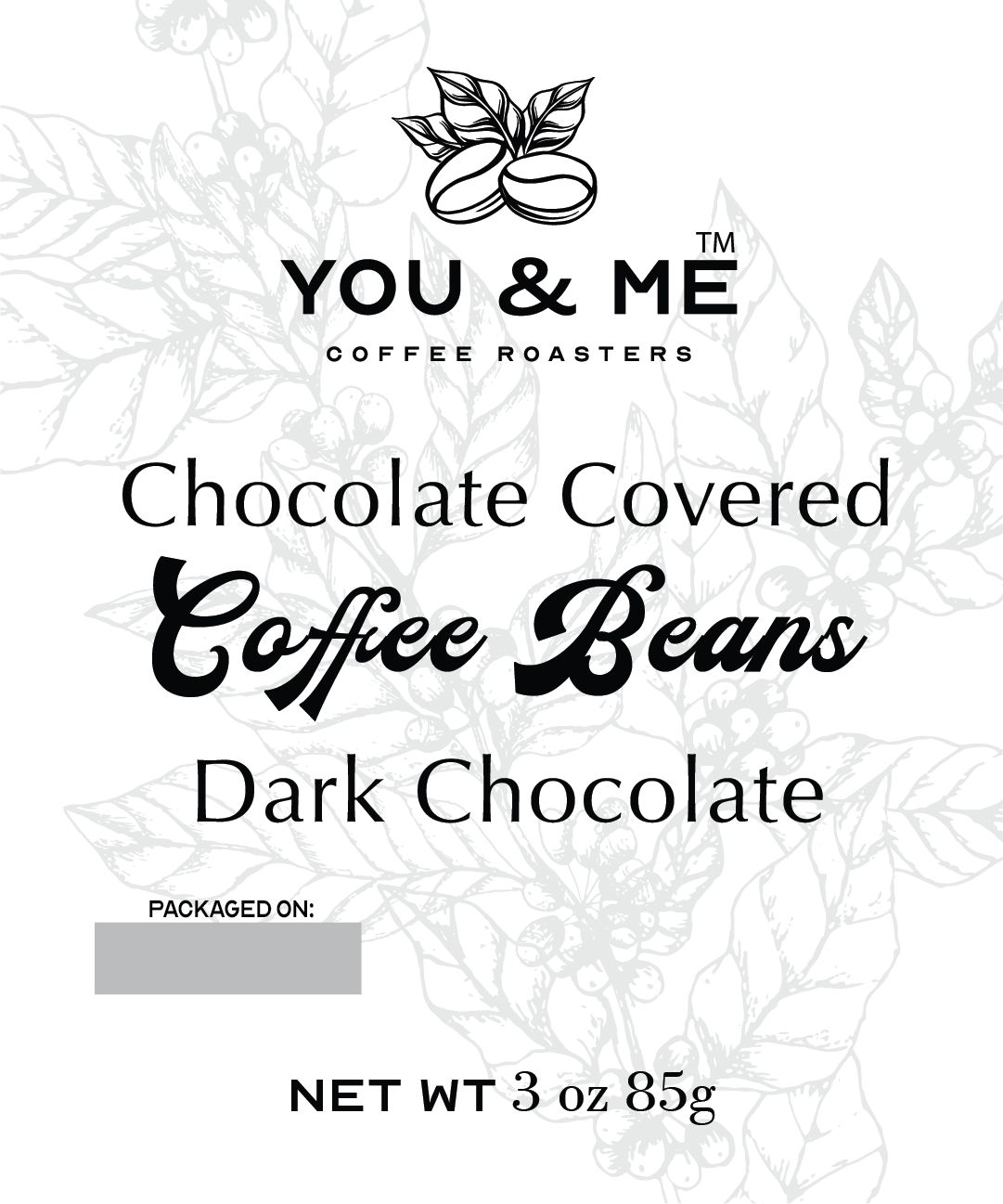 Dark Chocolate Covered Coffee Beans