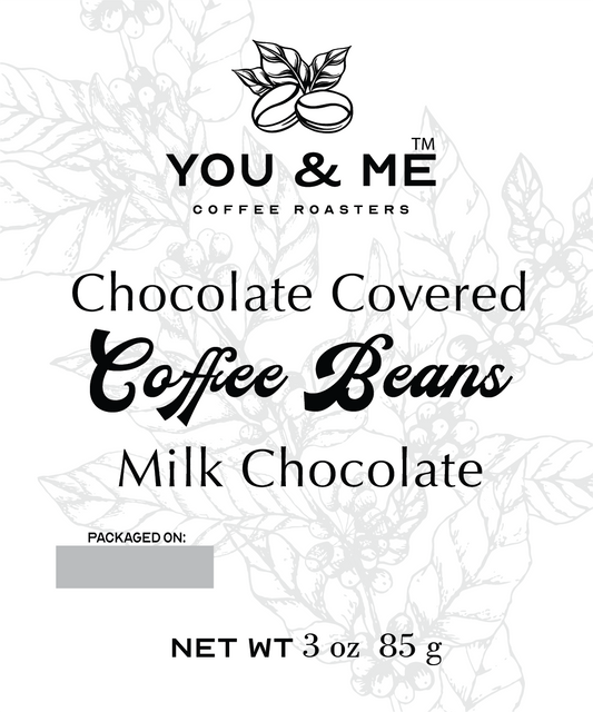 Milk Chocolate Covered Costa Rican Coffee Beans