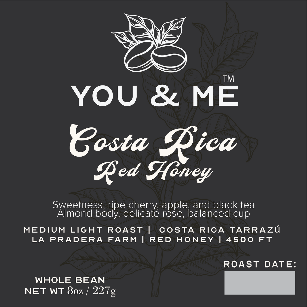 Costa Rica - La Pradera Red Honey